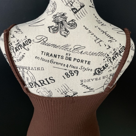 STREETWEARSOCIETY Brown Bodycon Dress - Picture 2 of 3